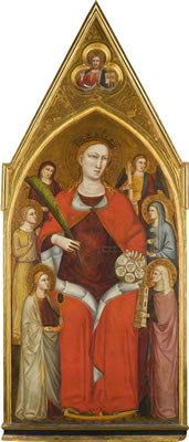 Sample artwork by Lorenzo Di Bicci (c.1350 - 1427), known for brightly colored paintings of christian religion figures - View similar artists and auction records