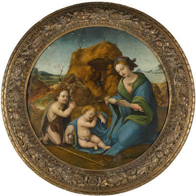 THE MADONNA AND SLEEPING CHRIST CHILD WITH THE INFANT SAINT JOHN THE BAPTIST by Piero di Cosimo - Auction record, sale price, and art valuation. Compare with similar artists and explore comparable artworks.