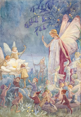 "GOOD HERALDS WHAT LIES WITHIN THE ROSE'S HEART?"w by Margaret Winifred Tarrant - Auction record, sale price, and art valuation. Compare with similar artists and explore comparable artworks.