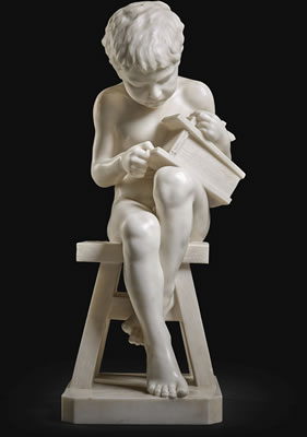 SEATED BOY