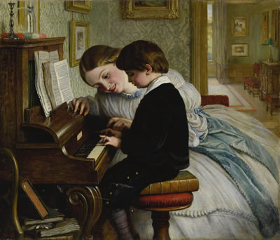 THE FIRST MUSIC LESSON