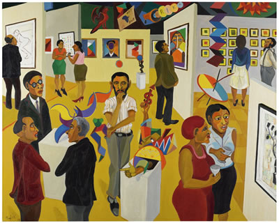 AT THE ART FAIR