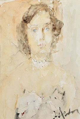 PORTRAIT OF ZINAIDA COSTAKIS