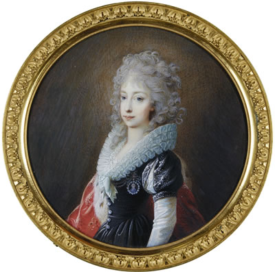 PORTRAIT OF ARCHDUCHESS MARIE CLEMENTINE OF AUSTRIA, LATER CROWN PRINCESS OF NAPLES (1777-1801)