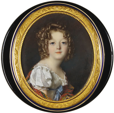 PORTRAIT OF IDA DE GRIMOD D'ORSAY (1802-1882), CIRCA 1810