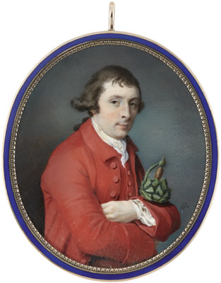 PORTRAIT OF A GENTLEMAN WEARING A RED COAT by Samuel Cotes - Auction record, sale price, and art valuation. Compare with similar artists and explore comparable artworks.