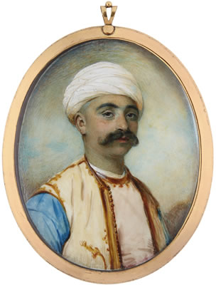 PORTRAIT OF SULIMAN AGA LE LUNA