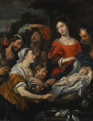 THE ADORATION OF THE SHEPHERDS