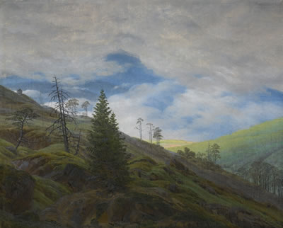 SONNENBLICK IM RIESENGEBIRGE (SUNBURST IN THE RIESENGEBIRGE) by Caspar David Friedrich - Auction record, sale price, and art valuation. Compare with similar artists and explore comparable artworks.