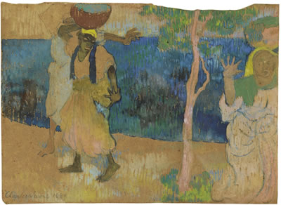 FEMMES AU BORD DE LA MER
