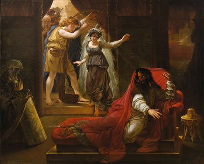 DAVID PLAYING HARP FOR KING SAUL OR DAVID CHARMING SAUL'S MELANCHOLY by Antoine-Jean Gros - Auction record, sale price, and art valuation. Compare with similar artists and explore comparable artworks.