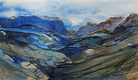 Sample artwork by John Caldwell (Born 1942), known for painting - View similar artists and auction records