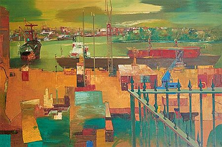 Assemblage in Darling Harbour
