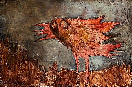 Sample artwork by Robert Studley Forrest Hughes (1938 - 2012), known for painting - View similar artists and auction records