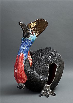 Cassowary 1, 2013 by Peter Cooley - Auction record, sale price, and art valuation. Compare with similar artists and explore comparable artworks.