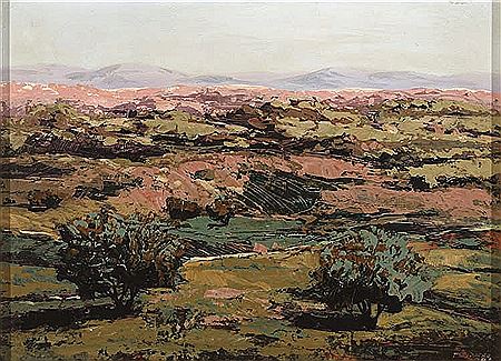 Paisaje con olivos
