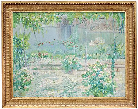 Sample artwork by Sebastia Junyer Vidal (1878 - 1966), known for impressionist and post-impressionist landscape paintings - View similar artists and auction records