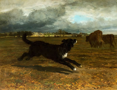 Herding Cattle Before the Storm (1854) by Constant Troyon - Auction record, sale price, and art valuation. Compare with similar artists and explore comparable artworks.