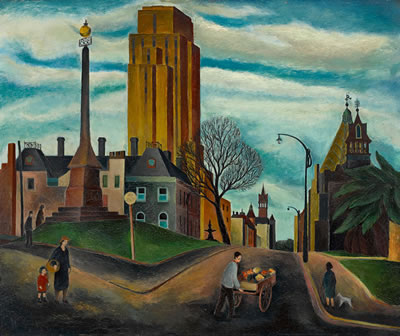 The 8 Hours Monument, Russell Street by Alan Robert Melbourne Sumner - Auction record, sale price, and art valuation. Compare with similar artists and explore comparable artworks.