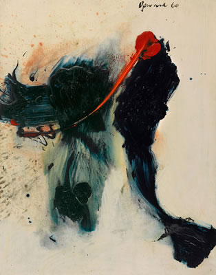 Sample artwork by Peter Upward (1932 - 1984), known for abstract painting - View similar artists and auction records
