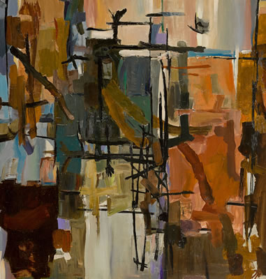 Abstract Sydney Harbour