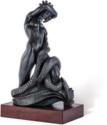 Medusa (1931) by Barbara Tribe - Auction record, sale price, and art valuation. Compare with similar artists and explore comparable artworks.