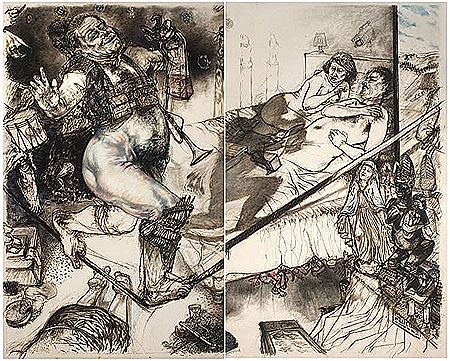 Indemnities for Late Believers, diptych