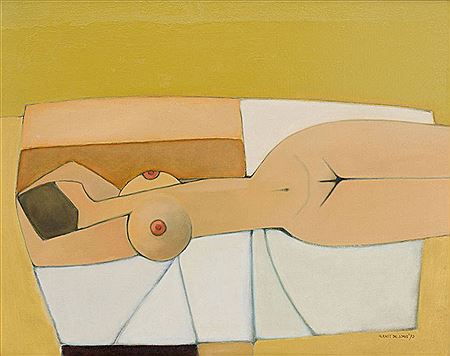 Sample artwork by Ernst de Jong (1934 - 2016), known for paintings - View similar artists and auction records