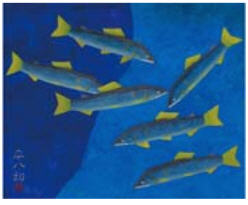 Sweetfishes by Heihachiro Fukuda - Auction record, sale price, and art valuation. Compare with similar artists and explore comparable artworks.