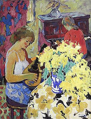 Sample artwork by Ramon Sanvisens Marfull (1917 - 1987), known for post-impressionist and fauvist style, painting - View similar artists and auction records