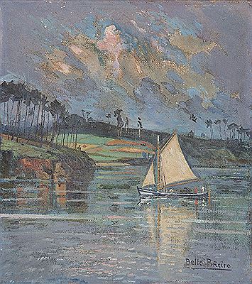 Sample artwork by Felipe Bello Pineiro (1886 - 1953), known for painting - View similar artists and auction records