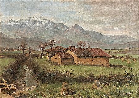 Paisaje Asturiano by Telesforo Cuevas - Auction record, sale price, and art valuation. Compare with similar artists and explore comparable artworks.