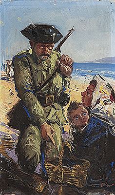 La pescadora y el guardia civil. 1959 by Virgilio Galan Roman - Auction record, sale price, and art valuation. Compare with similar artists and explore comparable artworks.
