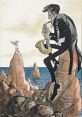 La musa del saxofonista. 1967