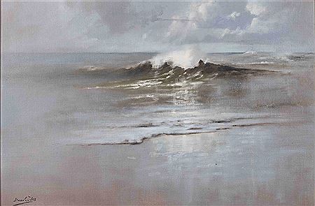 BREAKING WAVE by Brian Hugh Wiles - Auction record, sale price, and art valuation. Compare with similar artists and explore comparable artworks.