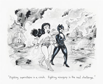 Sample artwork by Tom Toro (Born 1982), known for illustrations, cartoons - View similar artists and auction records