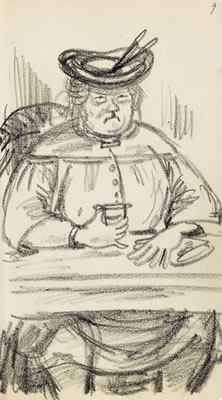 Sketchbook of Washington Restaurants.