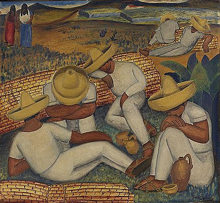 Hombres con Sombreros.