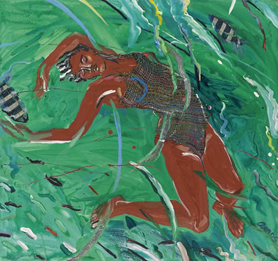 Arched Swimmer.