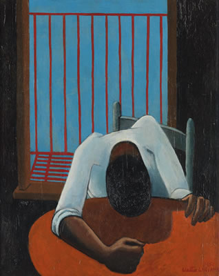 Untitled (Seated Man with Bowed Head).