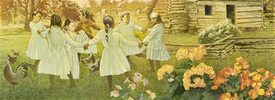 Ring Around the Rosie.