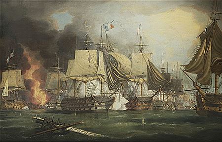 THE BATTLE OF TRAFALGAR
