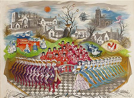 THE TWELVE DAYS OF CHRISTMAS AT SAMPFORD, ESSEX