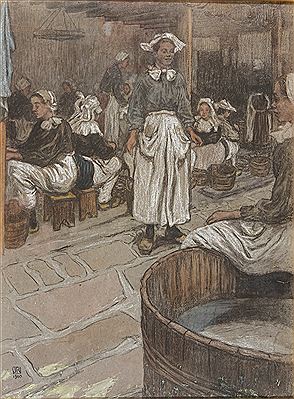 "La Pause à l'usine de Sardines" by John H Recknagel Jr - Auction record, sale price, and art valuation. Compare with similar artists and explore comparable artworks.