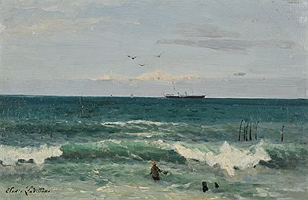 "Vapeur au large, liaison Dieppe-Newhaven" by Elodie La Villette - Auction record, sale price, and art valuation. Compare with similar artists and explore comparable artworks.