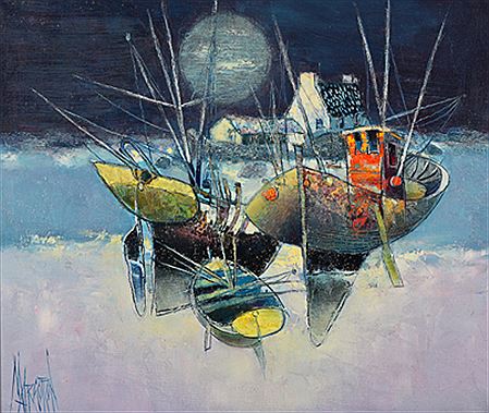 "Aurore au bleu d'Océan"