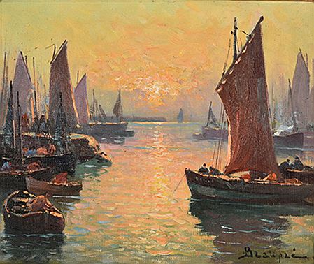 Sample artwork by Bastien Beaupre (19/20th century), known for paintings - View similar artists and auction records