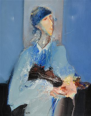 Sample artwork by Jordi Bonas (Born 1937), known for painting - View similar artists and auction records