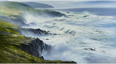 Rough Seas, Coast of Ireland, 1984