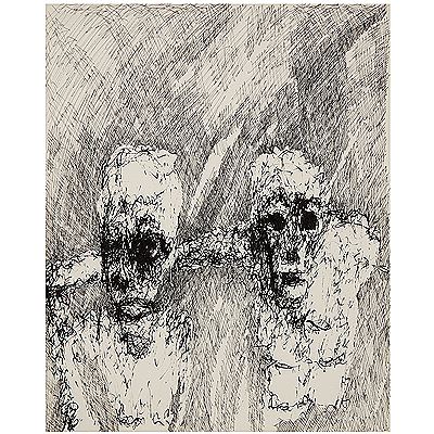Untitled (two faces), 1985